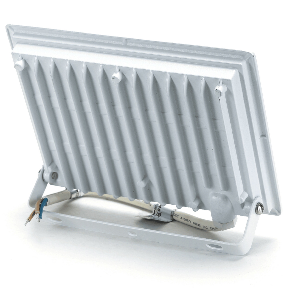 Faro proiettore Led 50W Bianco da esterno slim IP65 Bianco neutro 4000K Aigostar - Foto 2
