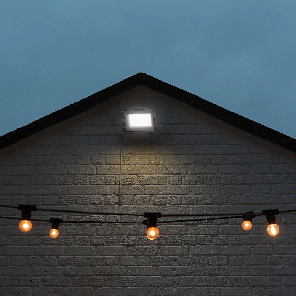 Faro proiettore Led 50W Grigio da esterno IP65 CCT temperatura colore regolabile V-TAC - Foto 6