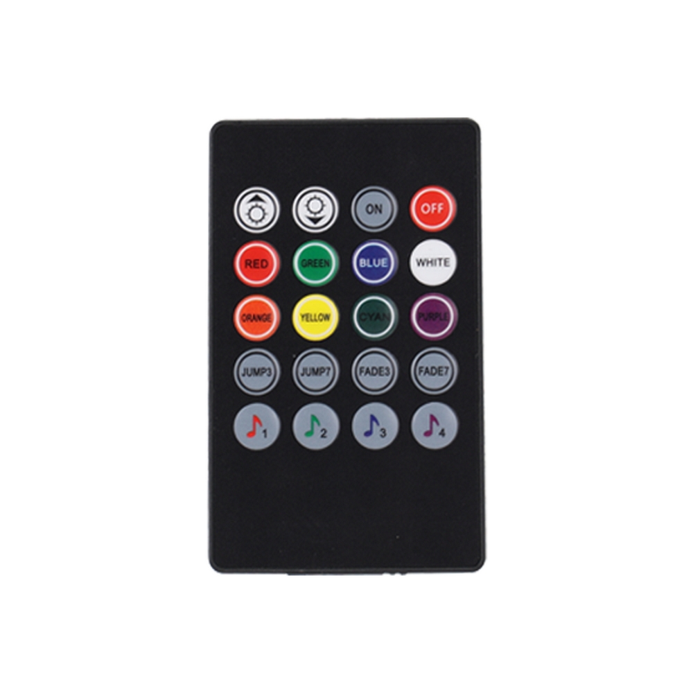 Kit Striscia Led ritmo musicale 12V 24W SMD 5050 3 metri IP65 con telecomando RGB Aigostar - Foto 2