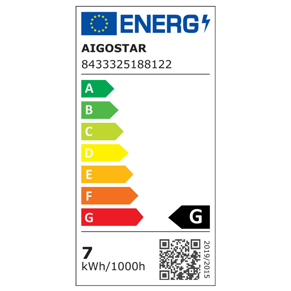 Lampada da tavolo Led Nera 7W Dimmerabile con temperatura colore regolabile Aigostar - Foto 3