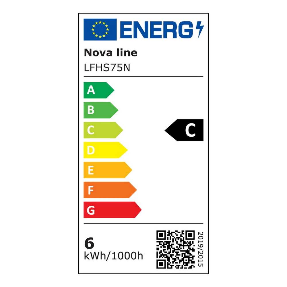 Lampadina Led a Filamento E14 G45 a sfera 6W Classe C alta efficienza Bianco neutro 4000K Novaline - Foto 1