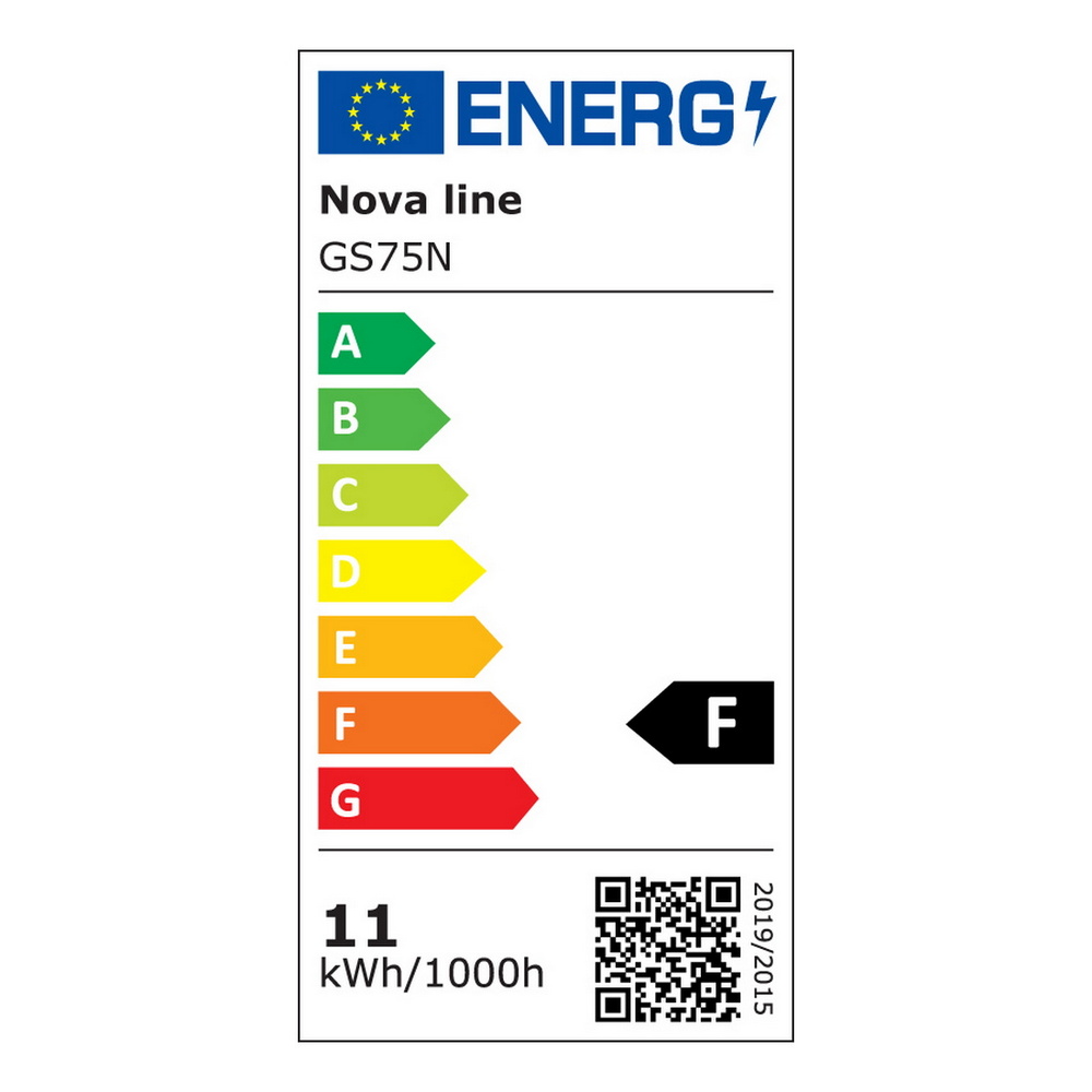 Lampadina Led E27 A60 a bulbo 11W Bianco neutro 4000K con sensore crepuscolare Novaline - Foto 1