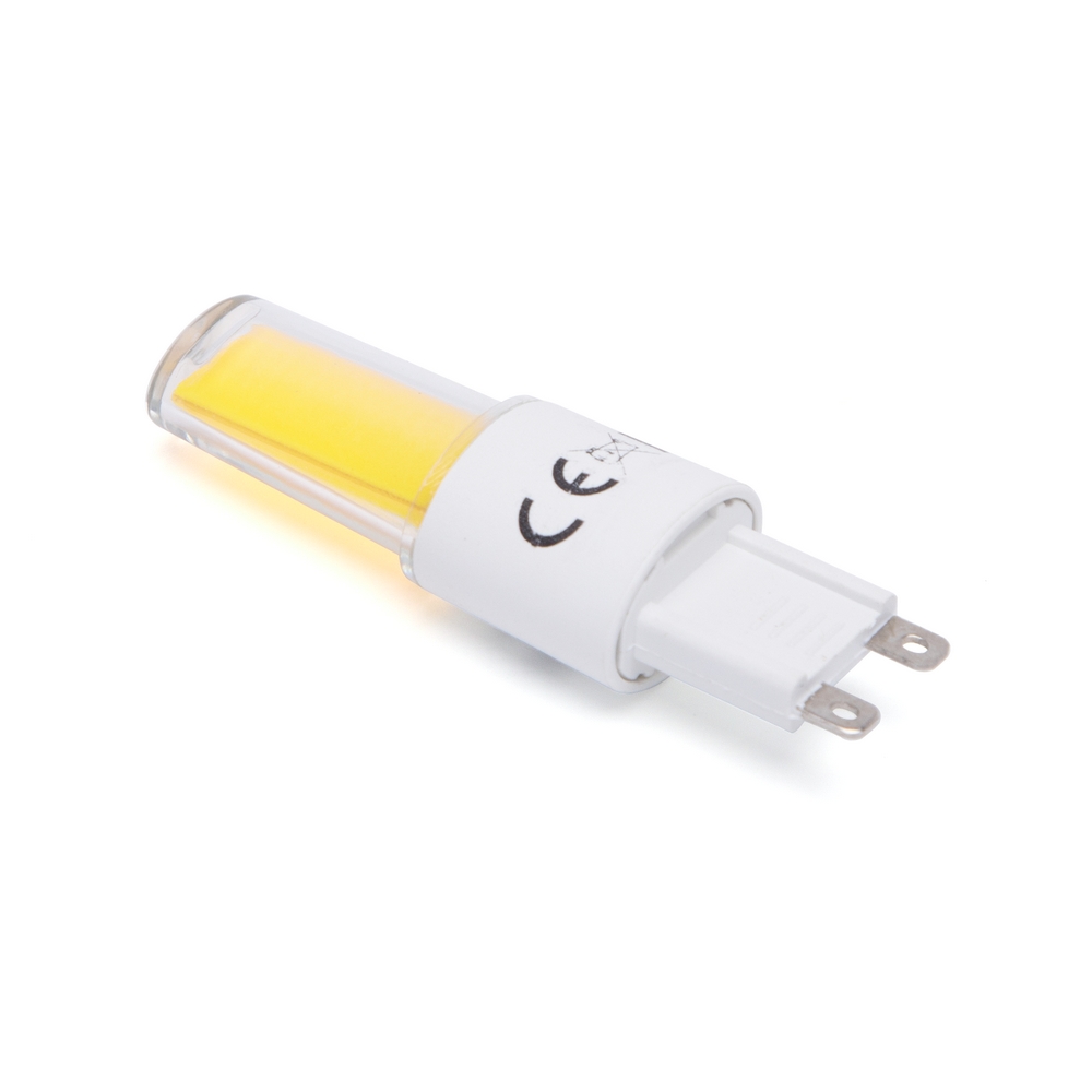 Lampadina Led G9 a Capsula 3,3W COB in vetro trasparente Bianco freddo 6500K Aigostar - Foto 1
