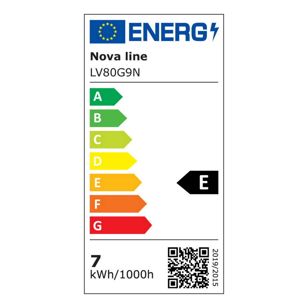 Lampadina Led G9 a Capsula 7W SMD trasparente Bianco neutro 4000K Novaline - Foto 1