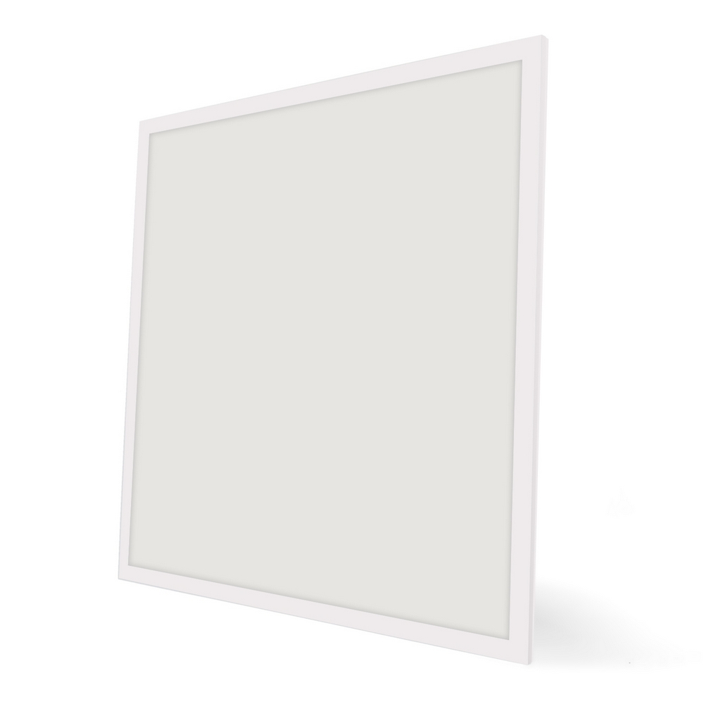 Pannello Led 42W 60x60cm Cornice bianca quadrata Bianco freddo 6000K confezione da 2pz M LEDME - Foto 1
