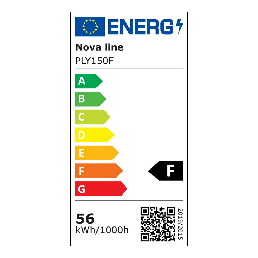 Plafoniera Led stagna 56W da 150cm IP65 Bianco freddo 6500K Novaline - Foto 1