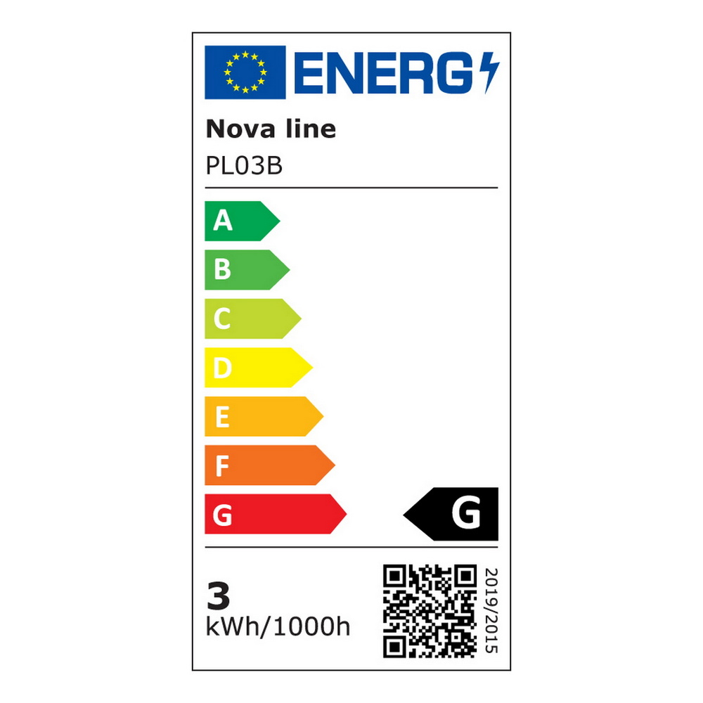 Segnapasso Led 3W da incasso per scatola 503 Nero IP65 Bianco neutro 4000K Novaline - Foto 1