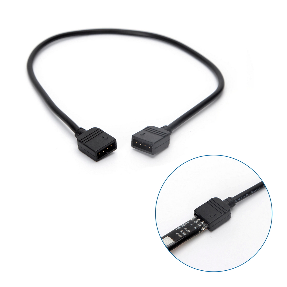 Striscia Led Smart 5V 36W 4×0,5 metri WiFi RGB luce regolabile e dimmerabile con telecomando Aigostar - Foto 4
