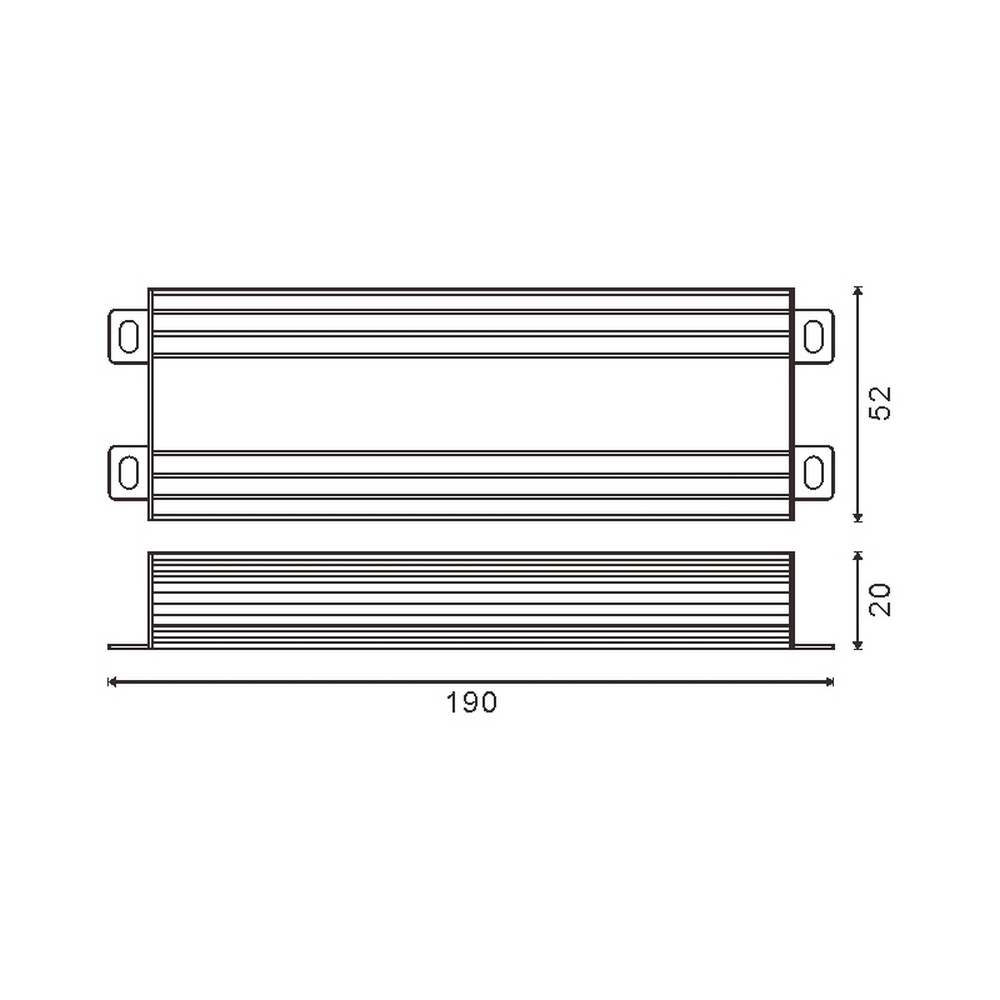Alimentatore striscia Led 24V 120W IP65 Trasformatore uso esterno M LEDME - Foto 1