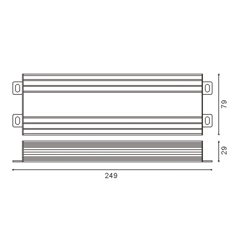 Alimentatore striscia Led 24V 400W IP65 Trasformatore uso esterno M LEDME - Foto 1