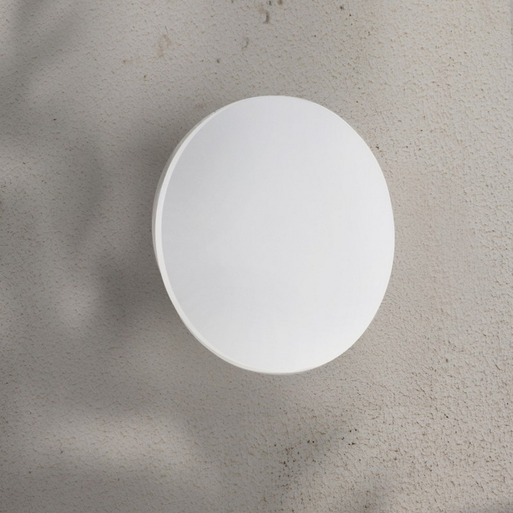 Applique Led da parete Forus 15W rotondo Bianco IP54 CCT temperatura colore regolabile iSG Lighting - Foto 2