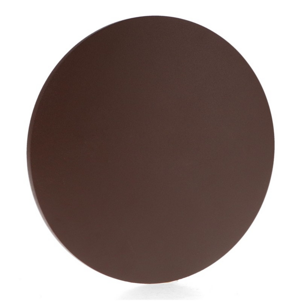 Foto principale Applique Led da parete Forus 15W rotondo Marrone ruggine IP54 CCT temperatura colore regolabile iSG Lighting