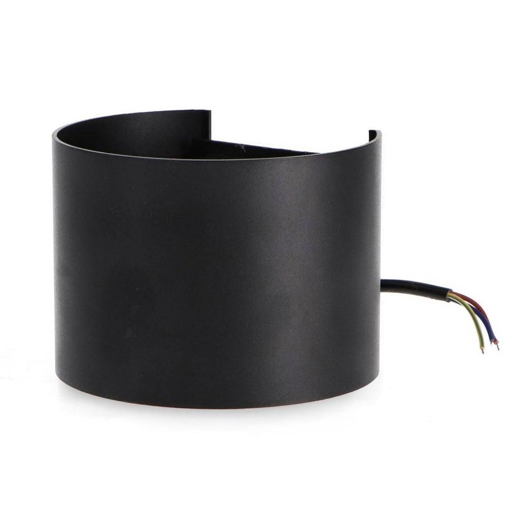Foto principale Applique Led da parete Round 12W rotondo nero IP54 CCT temperatura colore regolabile M LEDME