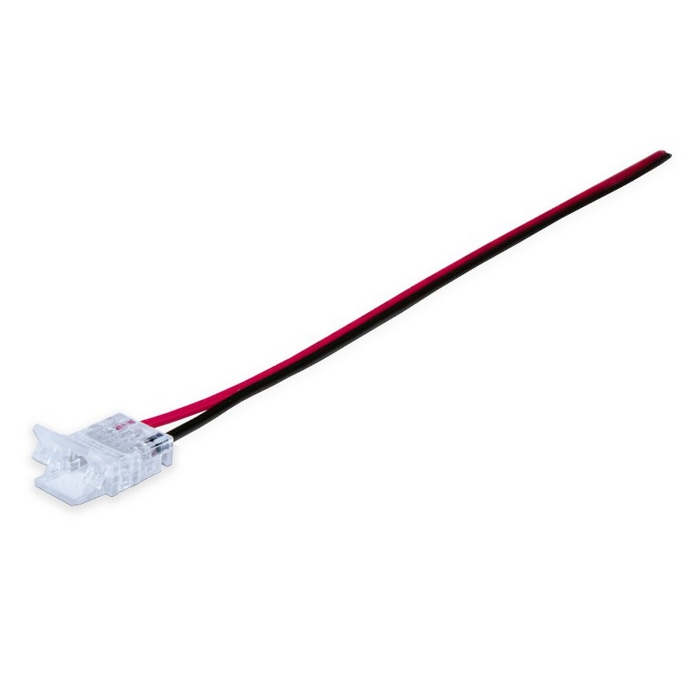 Foto principale Connettore iniziale rapido cablato striscia Led COB Free Cut 12-24V 8mm monocolore 2 pin con cavo IP20 M LEDME