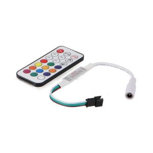 Foto principale Controller mini per striscia Led Digitale 12-24V Colorful con telecomando M LEDME