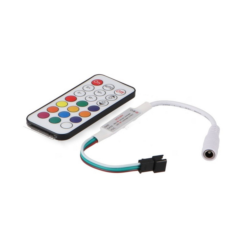 Foto principale Controller mini per striscia Led Digitale 12-24V Colorful con telecomando M LEDME