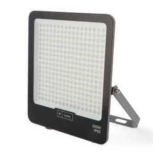 Foto principale Faro proiettore Led Napoli Plus 200W Nero da esterno IP65 Bianco freddo 6000K M LEDME