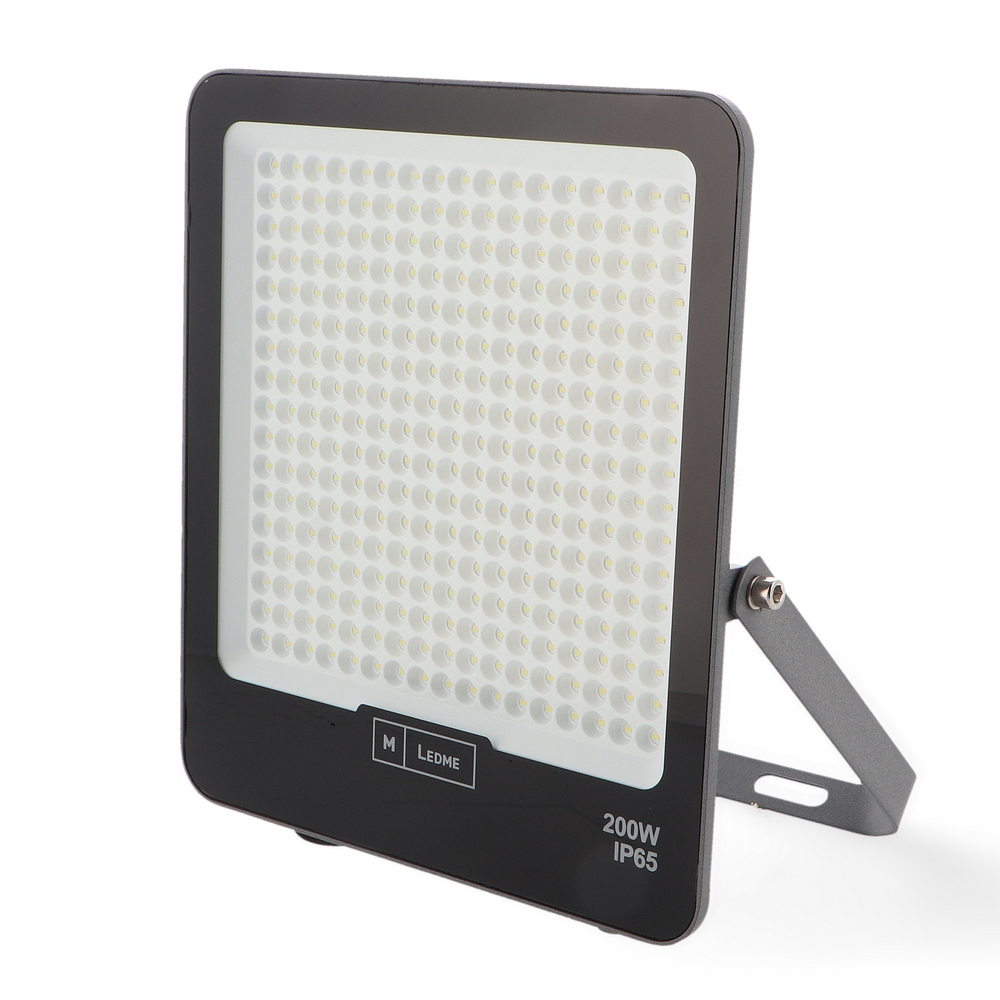 Foto principale Faro proiettore Led Napoli Plus 200W Nero da esterno IP65 Bianco freddo 6000K M LEDME
