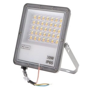 Foto principale Faro proiettore Led Slim 30W Grigio da esterno IP65 CCT temperatura colore regolabile M LEDME