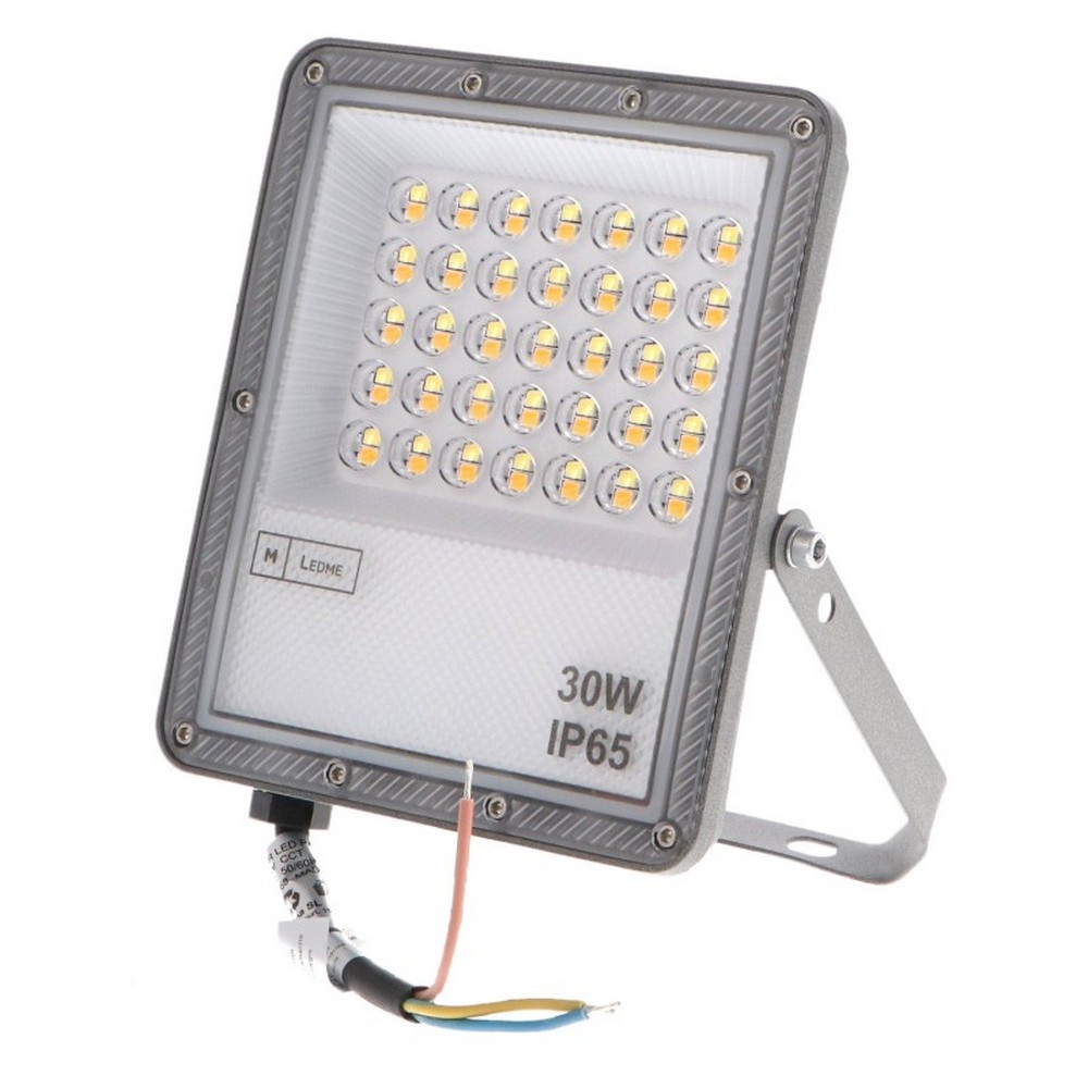 Foto principale Faro proiettore Led Slim 30W Grigio da esterno IP65 CCT temperatura colore regolabile M LEDME
