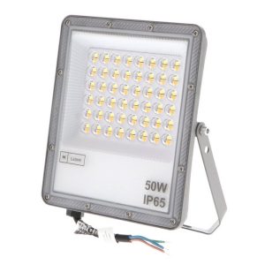 Foto principale Faro proiettore Led Slim 50W Grigio da esterno IP65 CCT temperatura colore regolabile M LEDME