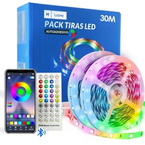 Foto principale Kit Striscia Led 24V 780W SMD 5050 30 metri IP20 con telecomando RGB M LEDME