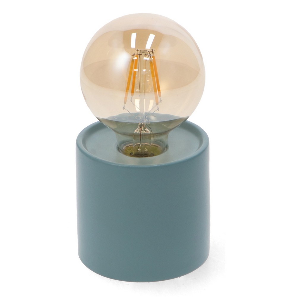 Foto principale Lampada da tavolo Led Ditadi 1W Celeste a batteria Bianco caldo 2500K M mimotec