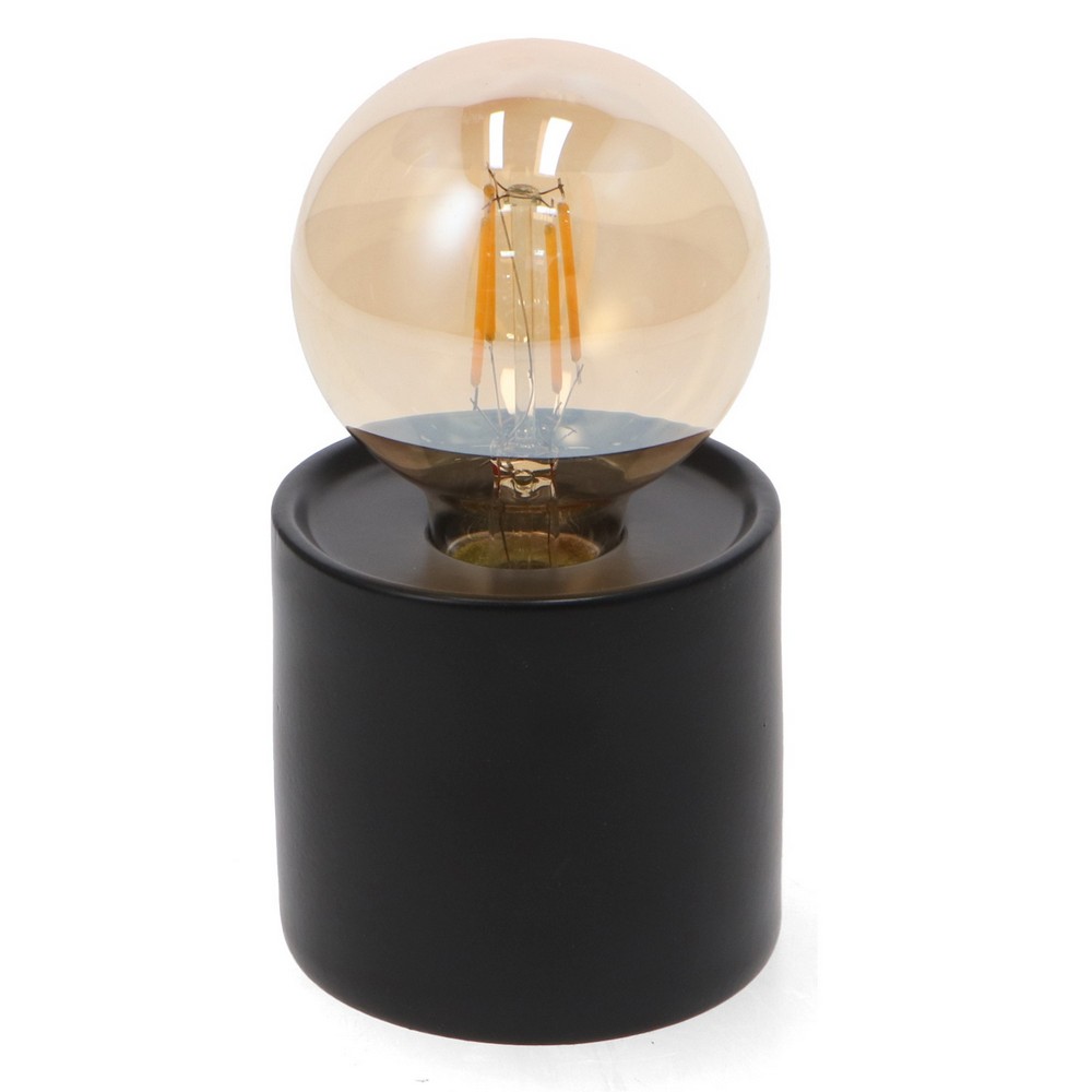 Foto principale Lampada da tavolo Led Ditadi 1W Nera a batteria Bianco caldo 2500K M mimotec