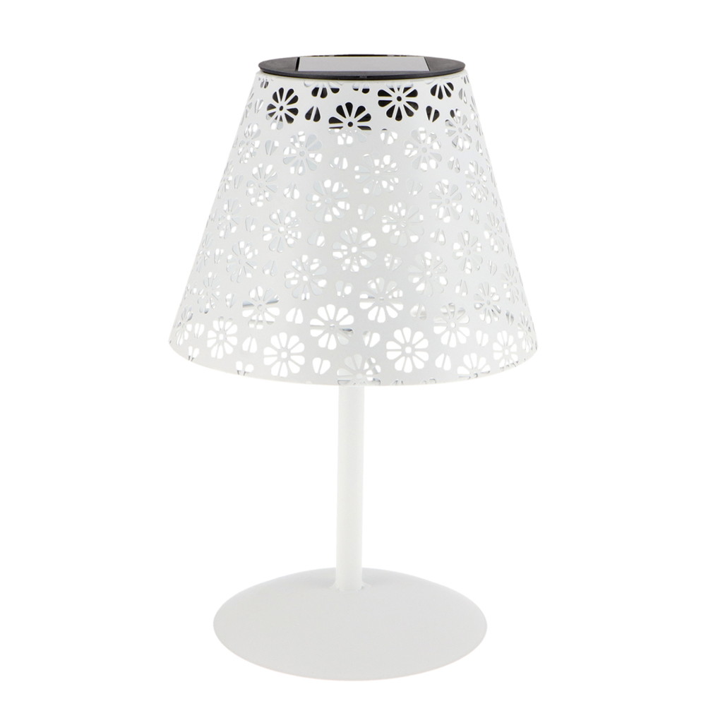 Foto principale Lampada da tavolo Led Hearth 1W Bianca portatile ricaricabile energia solare Bianco caldo 2500K M mimotec
