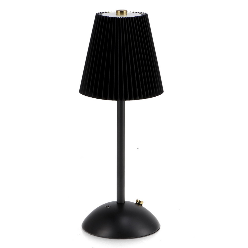 Lampada da tavolo Led touch Zubia 2W CCT temperatura colore regolabile portatile a batteria ricaricabile USB M mimotec - Foto 3