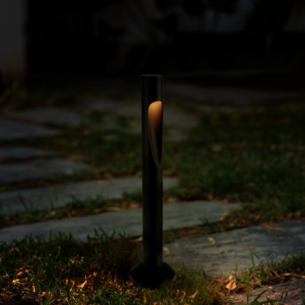 Lampioncino Led Neko 10W Nero 60cm IP65 CCT temperatura colore regolabile iSG Lighting - Foto 2