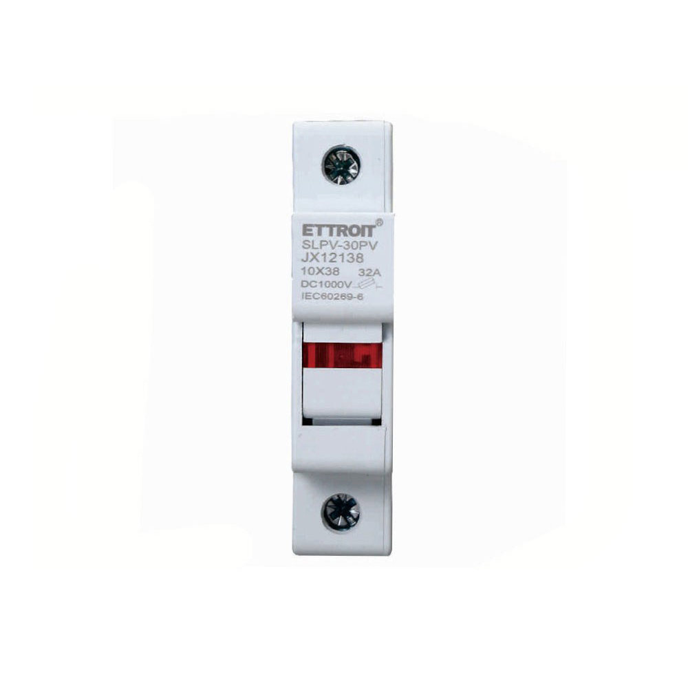 Portafusibile per impianti elettrici modulare DIN supporto per fusibile cilindrico 1P base RT18-32 Ettroit - Foto 1