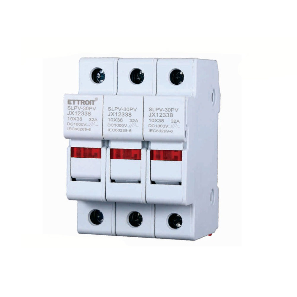 Foto principale Portafusibile per impianti elettrici modulare DIN supporto per fusibile cilindrico 3P base RT18-32 Ettroit