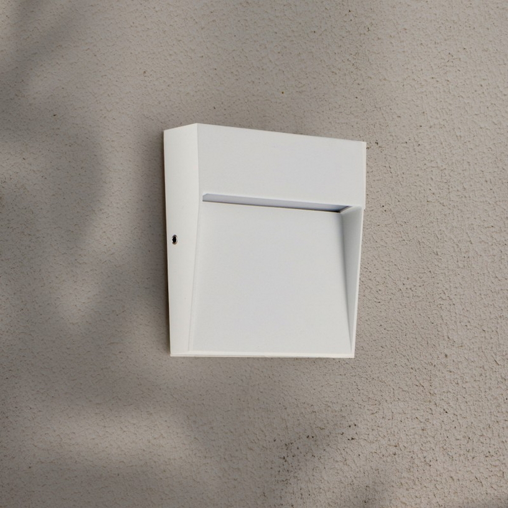 Segnapasso Led Plum 3W Bianco a superfice Quadrato IP54 CCT temperatura colore regolabile iSG Lighting - Foto 2