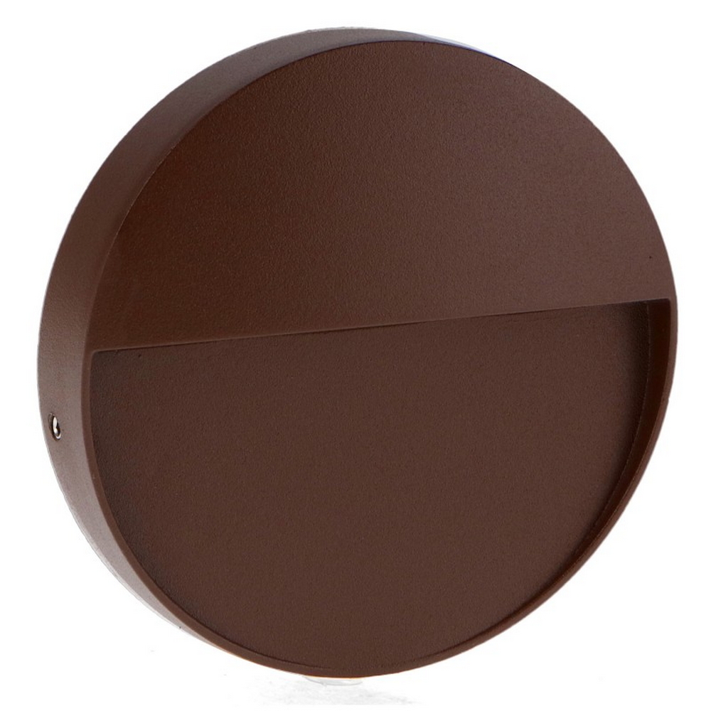 Foto principale Segnapasso Led Tech 3W Marrone a superfice Rotondo IP54 CCT temperatura colore regolabile iSG Lighting