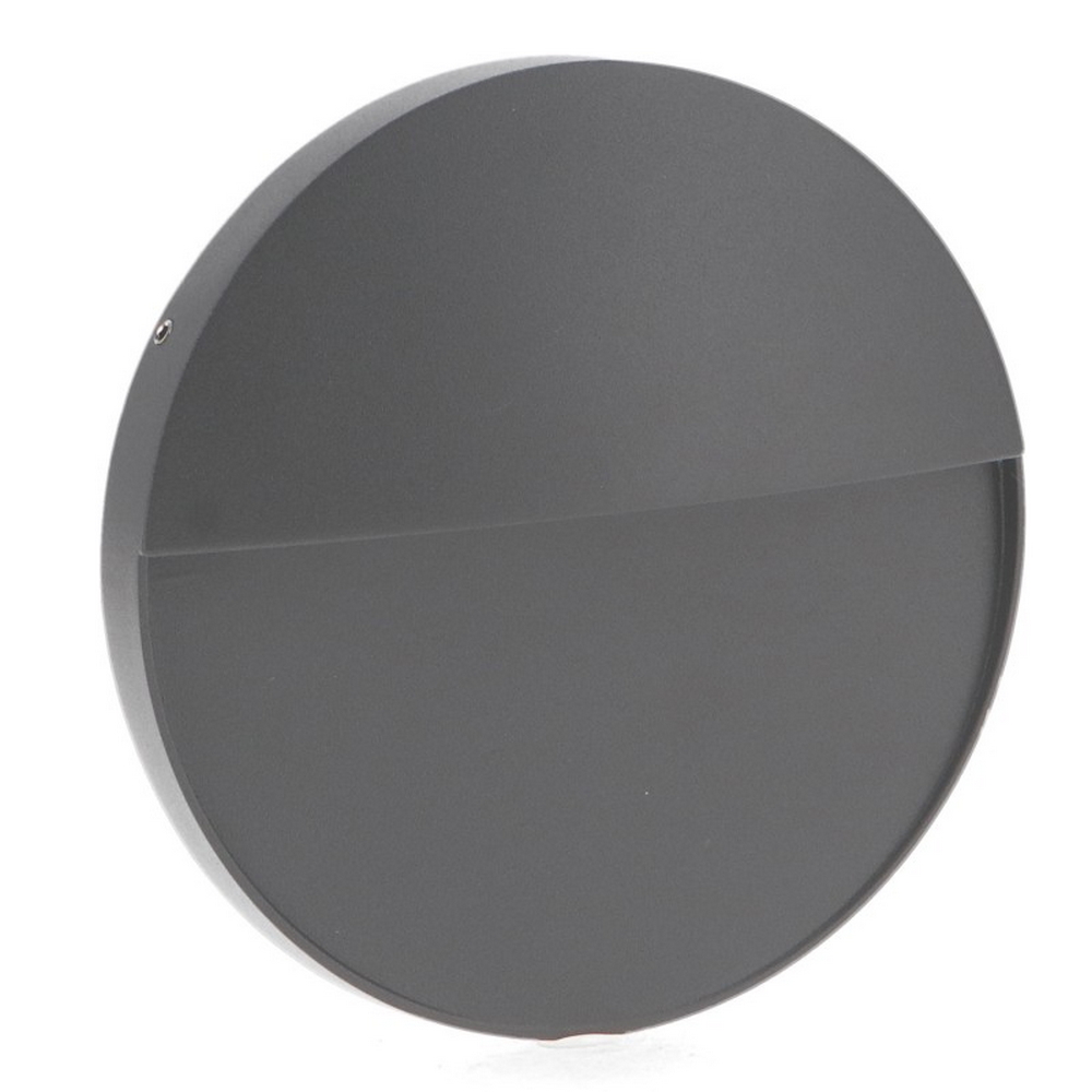 Foto principale Segnapasso Led Tech 6W Grigio a superfice Rotondo IP54 CCT temperatura colore regolabile iSG Lighting