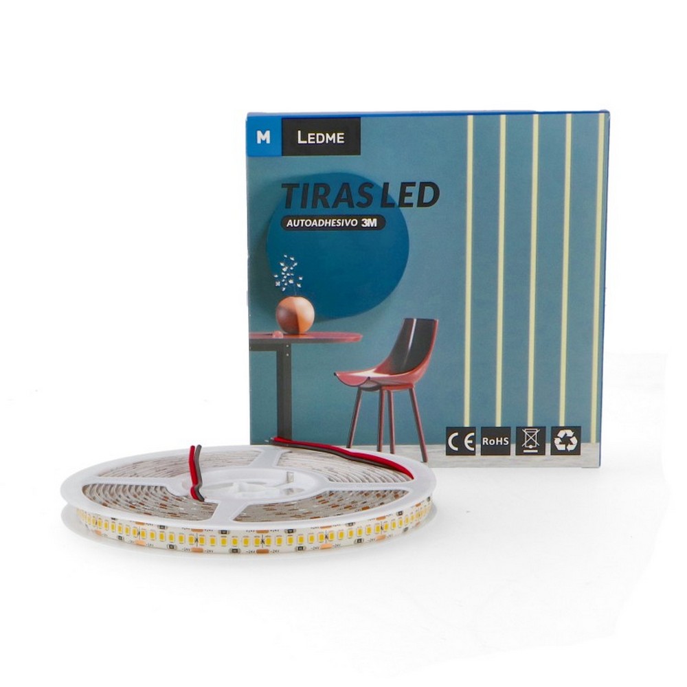 Striscia Led 24V 90W SMD 2835 5 metri IP65 Bianco Neutro 4000K Ziadna M LEDME - Foto 2