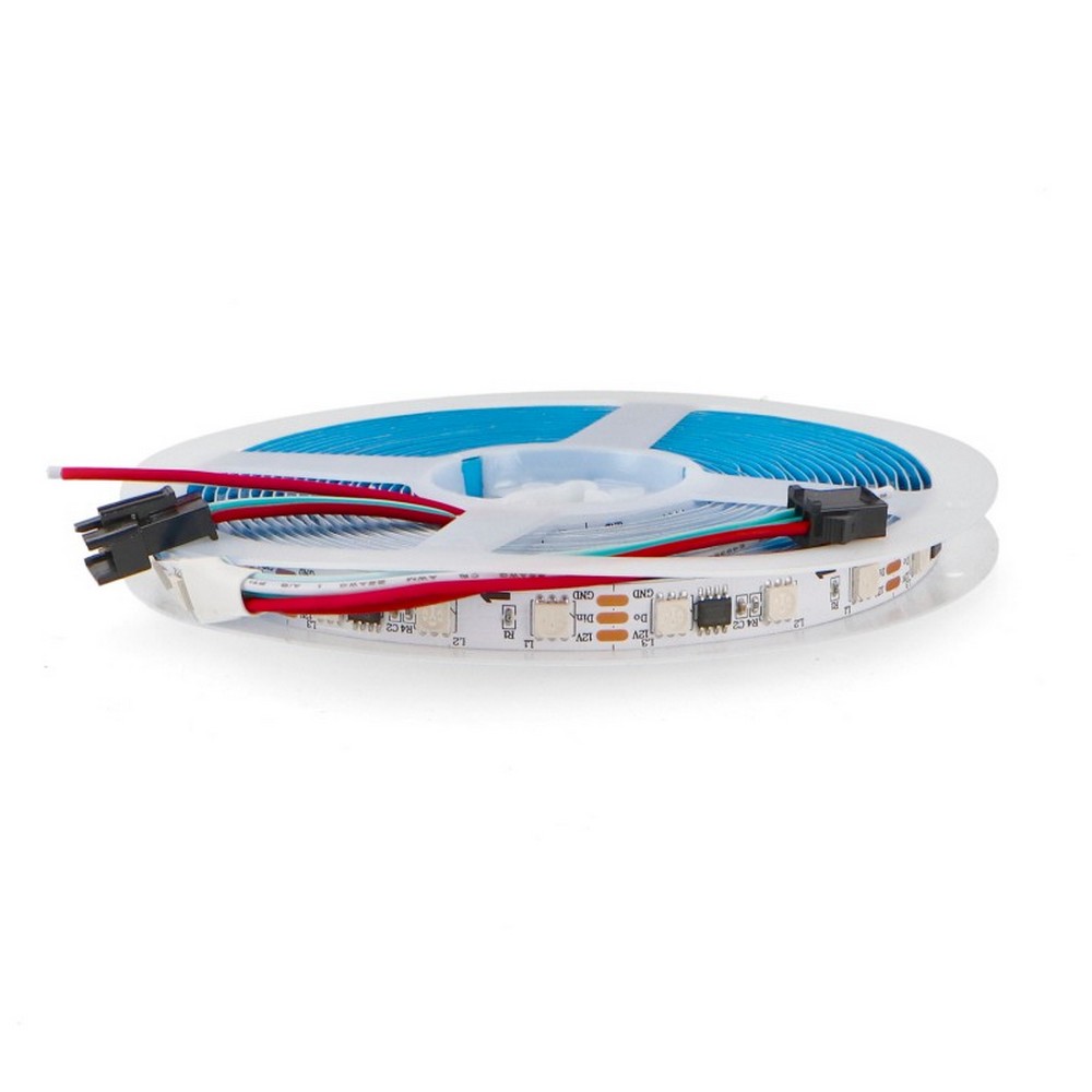 Foto principale Striscia Led Digitale 12V 70W WS2811 5 metri IP20 RGB Ritt M LEDME