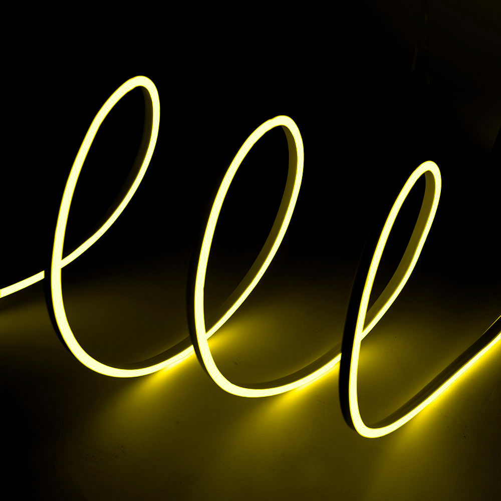 Striscia Led flessibile Neon Flex modellabile 12V 14W/m Bobina 50 metri IP65 Gialla M LEDME - Foto 3