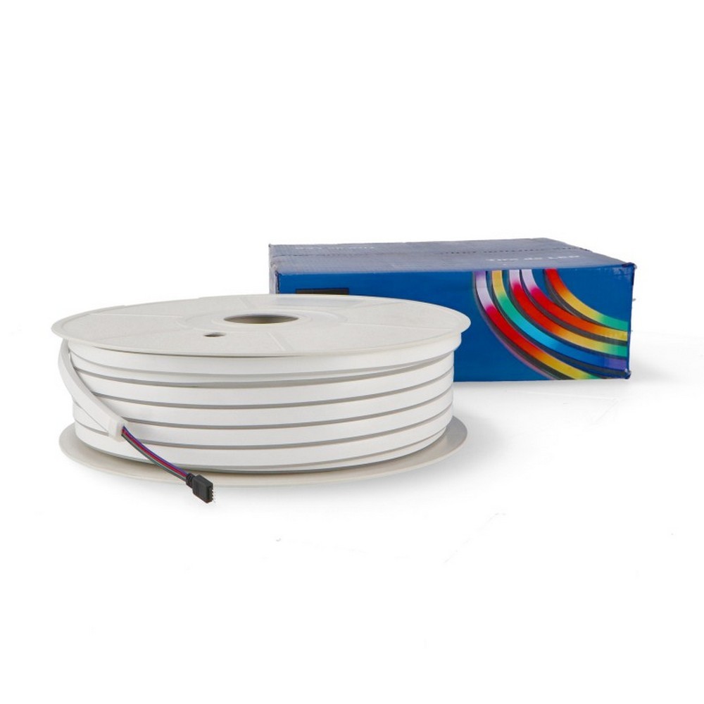 Striscia Led flessibile Neon Flex modellabile 12V 14W/m Bobina 50 metri IP65 RGB M LEDME - Foto 3