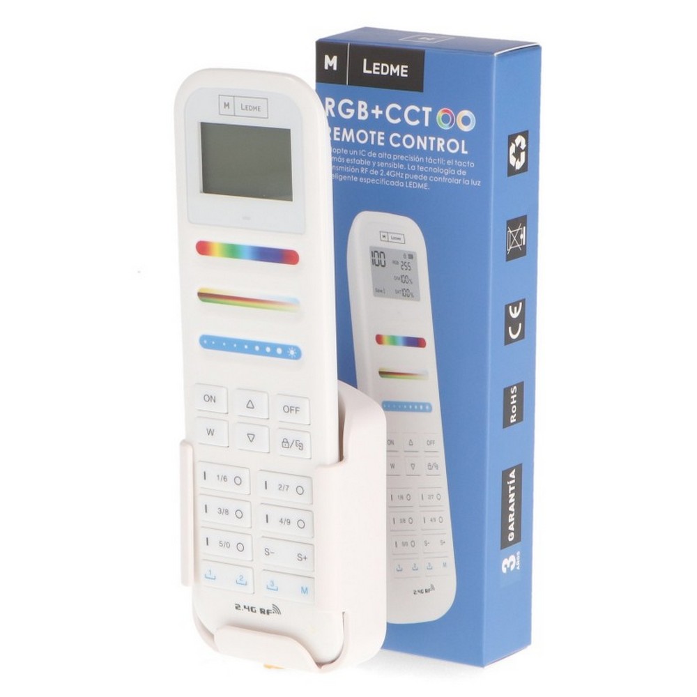 Telecomando RF striscia Led RGB + CCT 100 zone dimmer 12-24V M LEDME - Foto 2