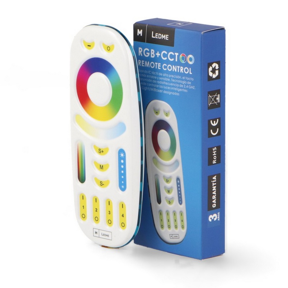 Telecomando RF striscia Led RGB + CCT 4 zone dimmer 12-24V M LEDME - Foto 2