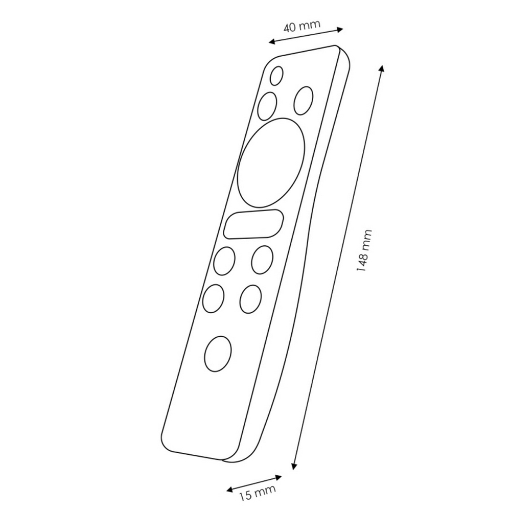 Telecomando RF striscia Led RGBW dimmer 220V M LEDME - Foto 1