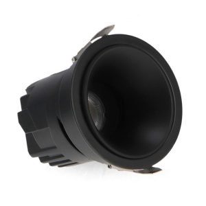 Foto principale Faretto Led da incasso Cobve 10W Rotondo Cornice nera Apertura 36 gradi CCT temperatura colore regolabile iSG Lighting