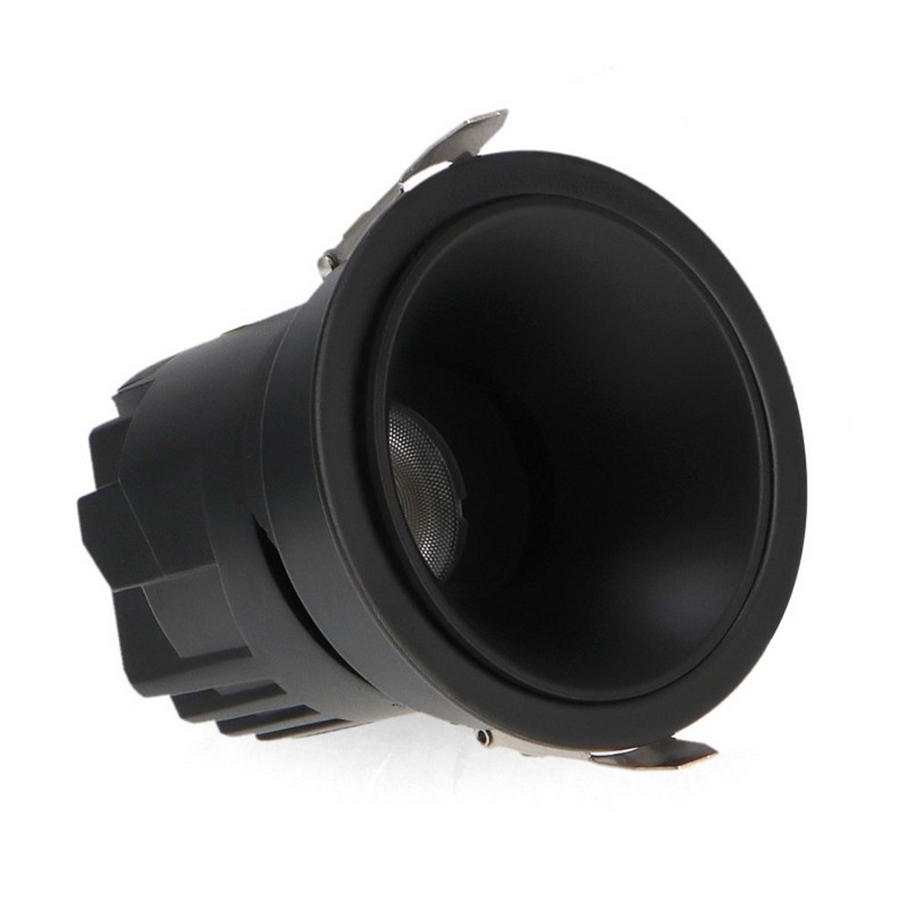 Foto principale Faretto Led da incasso Cobve 10W Rotondo Cornice nera Apertura 36 gradi CCT temperatura colore regolabile iSG Lighting