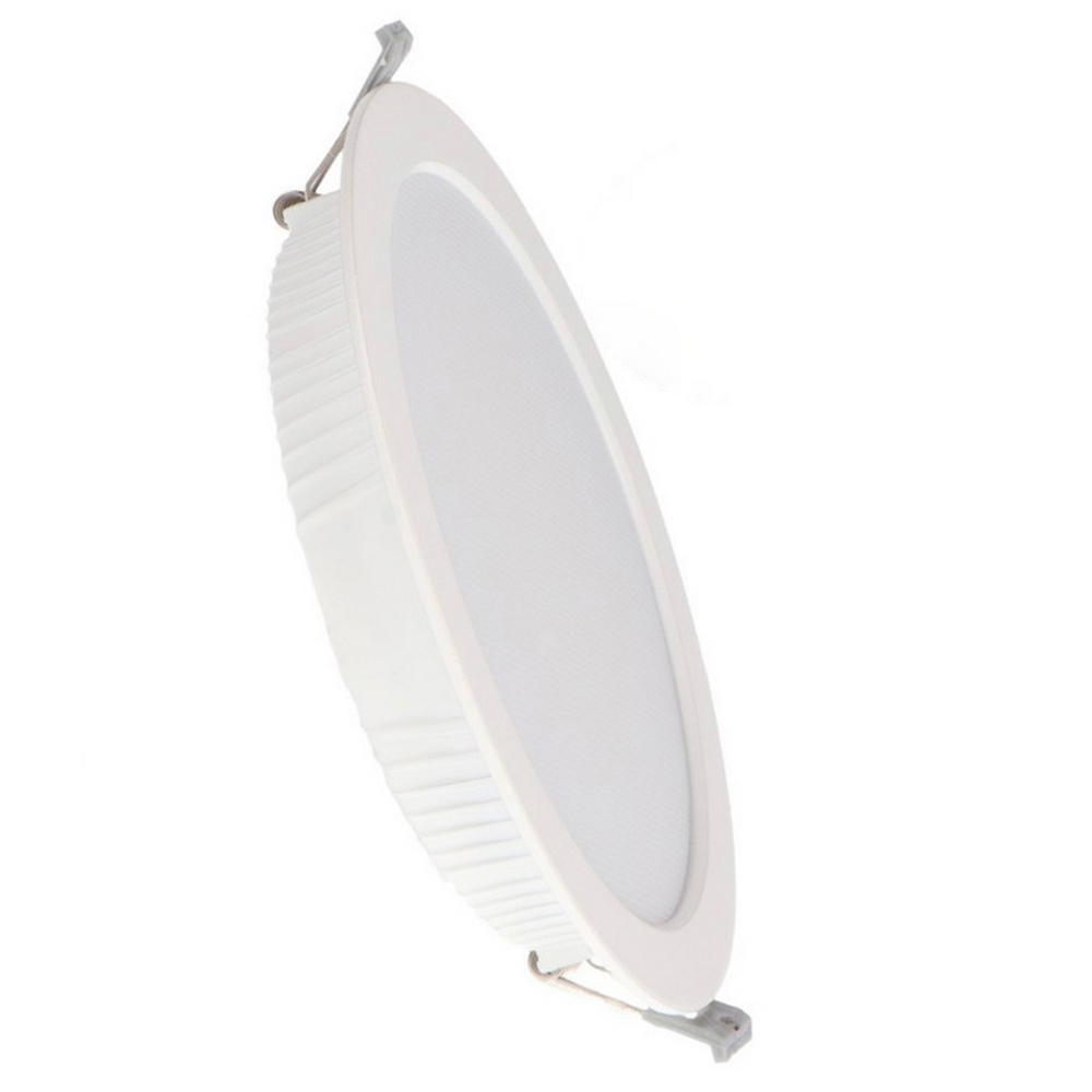 Foto principale Faretto Led da incasso Lass 18W Rotondo Cornice bianca Apertura 120 gradi CCT temperatura colore regolabile iSG Lighting