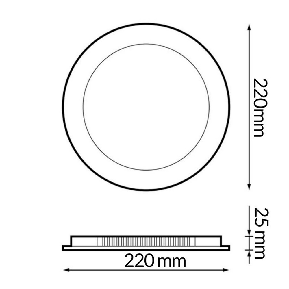 Faretto Led da incasso Lass 22W Rotondo Cornice bianca Apertura 120 gradi CCT temperatura colore regolabile iSG Lighting - Foto 1