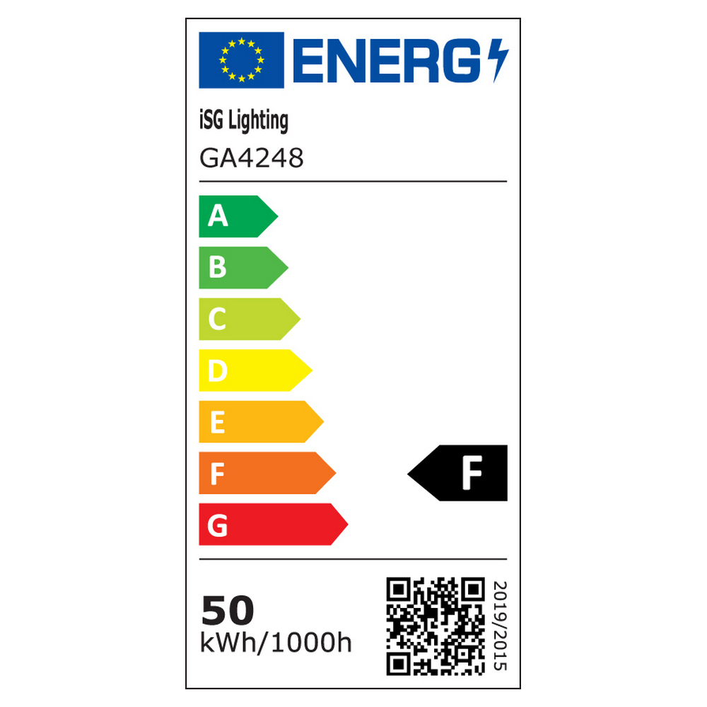Faretto Led da incasso Lass 50W Rotondo Cornice bianca Apertura 120 gradi CCT temperatura colore regolabile iSG Lighting - Foto 3