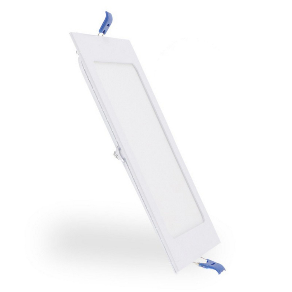 Foto principale Faretto Led da incasso Slim Serie Pro 12W Quadrato Cornice bianca Apertura 120 gradi CCT temperatura colore regolabile iSG Lighting