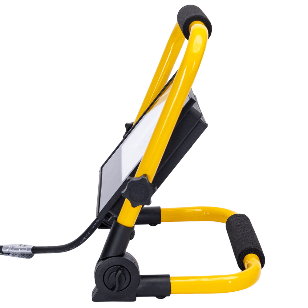 Faro Led da lavoro portatile 50W Nero e giallo IP65 Bianco freddo 6500K Aigostar - Foto 2